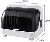 Desktop Disinfection Cabinet with Lid Tableware Storage Box Tableware Dryer